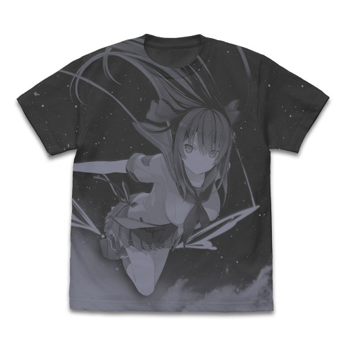 空を駆ける 鳶沢みさき オールプリントTシャツ