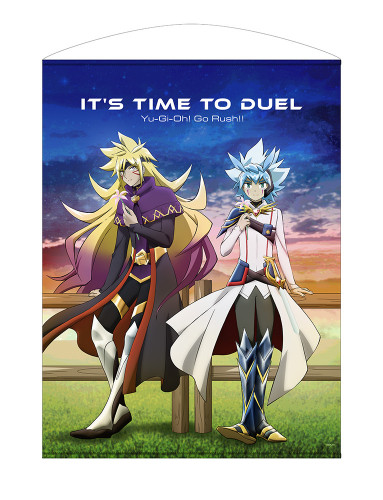 描き下ろし ユウディアス＆ズウィージョウ 100cmタペストリー オフモードの決闘者Ver.