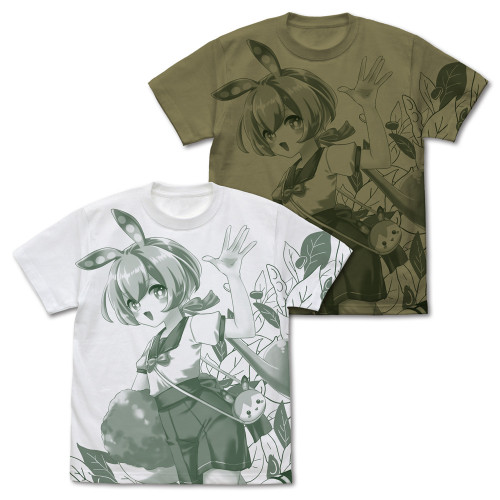 ずんだもん オールプリントTシャツ