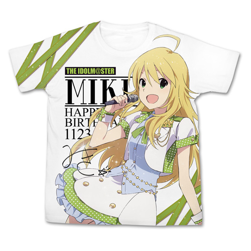 ☆TBS限定☆星井美希フルグラフィックTシャツ Birthday ver. [THE