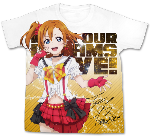 高坂穂乃果フルグラフィックTシャツ [ラブライブ