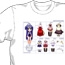 着せ替えこなた Tシャツ らき☆すた/らき☆すた/着せ替えこなた Tシャツ
