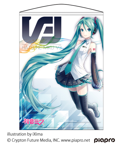 初音ミクV3タペストリー [初音ミク V3] | キャラクターグッズ販売のジーストア｜GEE!STORE