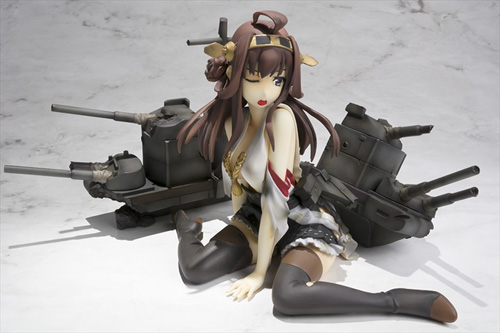 1/7 彩色塗装済みPVC製完成品 艦隊これくしょん 金剛（大破ver 