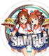 THE IDOLM＠STER/THE IDOLM＠STER/アイドルマスター 丸型クッション「やよい・律子」