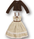 POC301【1/6サイズドール用】こもれび森のお洋服屋さん♪ しゃぼんだまエプロンワンピset AZONE/Pureneemo Original Costume/POC301【1/6サイズドール用】こもれび森のお洋服屋さん♪ しゃぼんだまエプロンワンピset