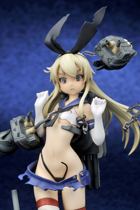 1/8 PVC製塗装済み完成品 艦隊これくしょん -艦これ- 島風 中破