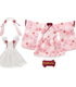 POC313【1/6サイズドール用】PNSうさミミ和装メイドset ~撫子桜~ AZONE/Pureneemo Original Costume/POC313【1/6サイズドール用】PNSうさミミ和装メイドset ~撫子桜~