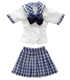 AZONE/Pureneemo Original Costume/POC306【1/6サイズドール用】PNS聖ポートルダム中等部 指定夏制服set（校則違反ver.）