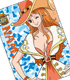 ONE PIECE/ワンピース/ナミ15th anniversaryクリーナークロス