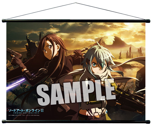 ソードアート・オンラインII B2タペストリー「キリト&シノン ソードアート・オンラインII B2タペストリー「キリト&シノン