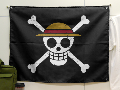 ワンピース　麦わら　ルフィ海賊団　海賊旗　フラッグ
