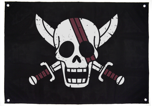 赤髪海賊団海賊旗 ワンピース キャラクターグッズ販売のジーストア Gee Store