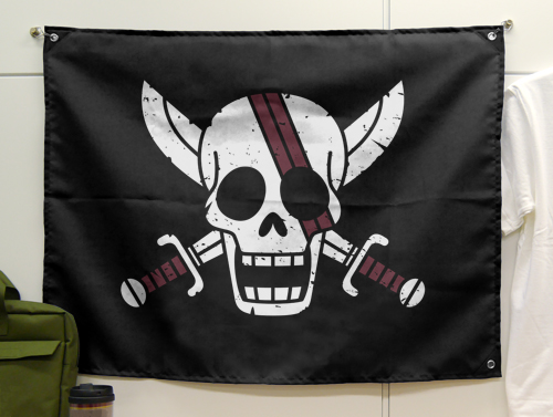 赤髪海賊団海賊旗 ワンピース キャラクターグッズ販売のジーストア Gee Store