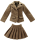POC327【1/6サイズドール用】PNSブレザー&プリーツスカートset AZONE/Pureneemo Original Costume/POC327【1/6サイズドール用】PNSブレザー&プリーツスカートset