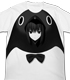 有珠ペンギンＴシャツ