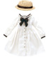 PNM112【1/6サイズドール用】こもれび森のお洋服屋さん♪「PNMカンカン帽子&思い出セーラーワンピ」set AZONE/Pureneemo Original Costume/PNM112【1/6サイズドール用】こもれび森のお洋服屋さん♪「PNMカンカン帽子&思い出セーラーワンピ」set