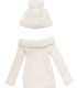 POC340【1/6サイズドール用】PNSボンボンニット帽子&ほっこりオフショルダーニットワンピースset AZONE/Pureneemo Original Costume/POC340【1/6サイズドール用】PNSボンボンニット帽子&ほっこりオフショルダーニットワンピースset