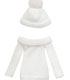 POC340【1/6サイズドール用】PNSボンボンニット帽子&ほっこりオフショルダーニットワンピースset AZONE/Pureneemo Original Costume/POC340【1/6サイズドール用】PNSボンボンニット帽子&ほっこりオフショルダーニットワンピースset