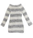 PNM121【1/6サイズドール用】PNMふわふわボーダーニットワンピース AZONE/Pureneemo Original Costume/PNM121【1/6サイズドール用】PNMふわふわボーダーニットワンピース