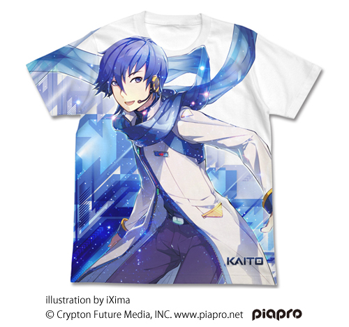 KAITO V3 フルグラフィックTシャツ [KAITO V3] | キャラクターグッズ ...