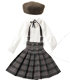 AZONE/Pureneemo Original Costume/POC341【1/6サイズドール用】こもれび森のお洋服屋さん♪「PNSおめかしコルセットプリーツスカート」セット