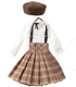 AZONE/Pureneemo Original Costume/POC341【1/6サイズドール用】こもれび森のお洋服屋さん♪「PNSおめかしコルセットプリーツスカート」セット