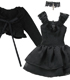 AZONE/Pureneemo Original Costume/PNM123【1/6サイズドール用】PNM BlackRavenClothing ワンピースセット