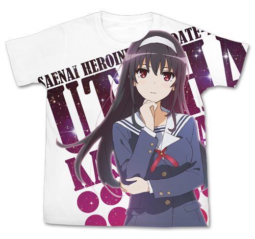 霞ヶ丘 詩羽フルグラフィックTシャツ [冴えない彼女の育てかた] | 二