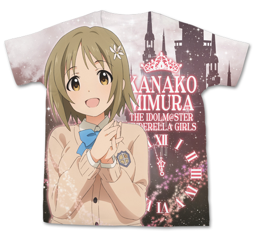 三村かな子フルグラフィックtシャツ アイドルマスター シンデレラガールズ キャラクターグッズ アパレル製作販売のコスパ Cospa Cospa Inc