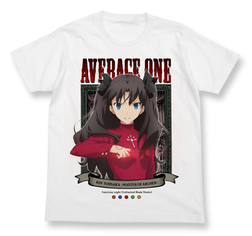 Fate/stay night [UBW遠坂凛フルカラーTシャツ [Fate/stay night