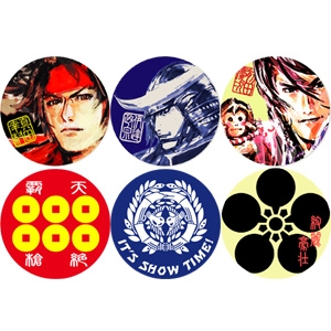 缶バッチセット(真田 伊達 前田)3種セット [戦国BASARA2] | 公式