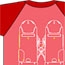 ガンダム シリーズ/機動戦士ガンダム/ズゴックMS ラグランTシャツ