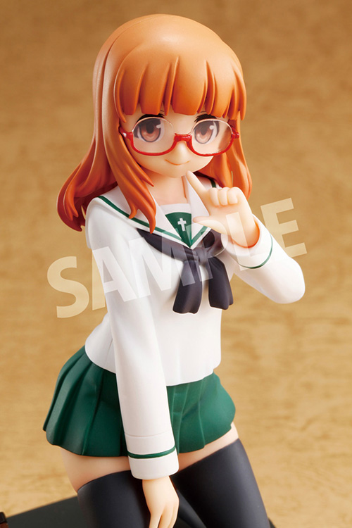 1/10 塗装済み完成品 ガールズ＆パンツァー 武部沙織 1/350