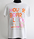 KUSHIDA「HOVER BOARD LOCK」Tシャツ