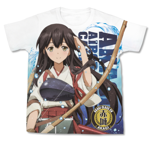 Animation Sequence 赤城フルグラフィックtシャツ 艦隊これくしょん 艦これ キャラクターグッズ販売のジーストア Gee Store