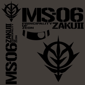 MS-06 ロングスリーブTシャツ [機動戦士ガンダム