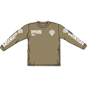 MS-06 ロングスリーブTシャツ [機動戦士ガンダム