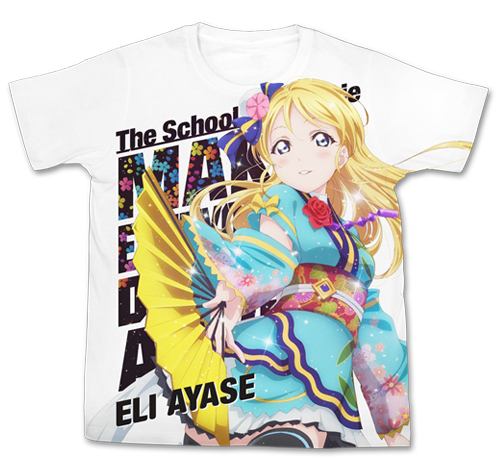 劇場版 絢瀬絵里フルグラフィックtシャツ ラブライブ The School Idol Movie キャラクターグッズ アパレル製作販売のコスパ Cospa Cospa Inc