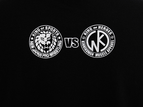 キン肉マンコラボ 柴田勝頼×ウォーズマンTシャツ [新日本 キン肉マンコラボ 柴田勝頼×ウォーズマンTシャツ [新日本