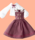 PIC094【1/12サイズドール用】1/12 ピコDクラシカルジャンスカセット AZONE/ピコニーモコスチューム/PIC094【1/12サイズドール用】1/12 ピコDクラシカルジャンスカセット