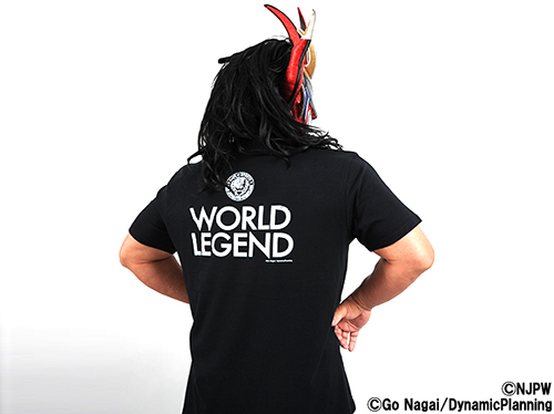 獣神サンダー・ライガー「WORLD LEGEND」Tシャツ [新日本プロレス ...
