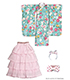 ALB151【1/6サイズドール用】PNXS女の子着物・フリル袴セット~雛桜~ AZONE/Pureneemo Original Costume/ALB151【1/6サイズドール用】PNXS女の子着物・フリル袴セット~雛桜~