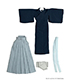 ALB152【1/6サイズドール用】PNXS男の子着物・袴セット~夕霞~ AZONE/Pureneemo Original Costume/ALB152【1/6サイズドール用】PNXS男の子着物・袴セット~夕霞~