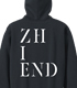 ZHIEND ジップパーカー