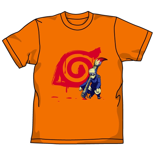 ナルト落書き Tシャツ [NARUTO-ナルト- 疾風伝] | キャラクター