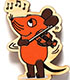 マウス(TM) エコウッドマグネット ドイツは音楽の国 MAUS/MAUS(TM)/マウス(TM) エコウッドマグネット ドイツは音楽の国