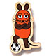マウス(TM) エコウッドマグネット ドイツはサッカーの国 MAUS/MAUS(TM)/マウス(TM) エコウッドマグネット ドイツはサッカーの国