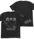 第666戦術機中隊 黒の宣告Tシャツ