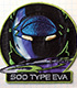 エヴァンゲリオン/500 TYPE EVA/500TYPE EVA 刺繍ワッペン（正面タイプ）